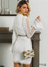 Boho Sexy White Party Mini Dress Gemma